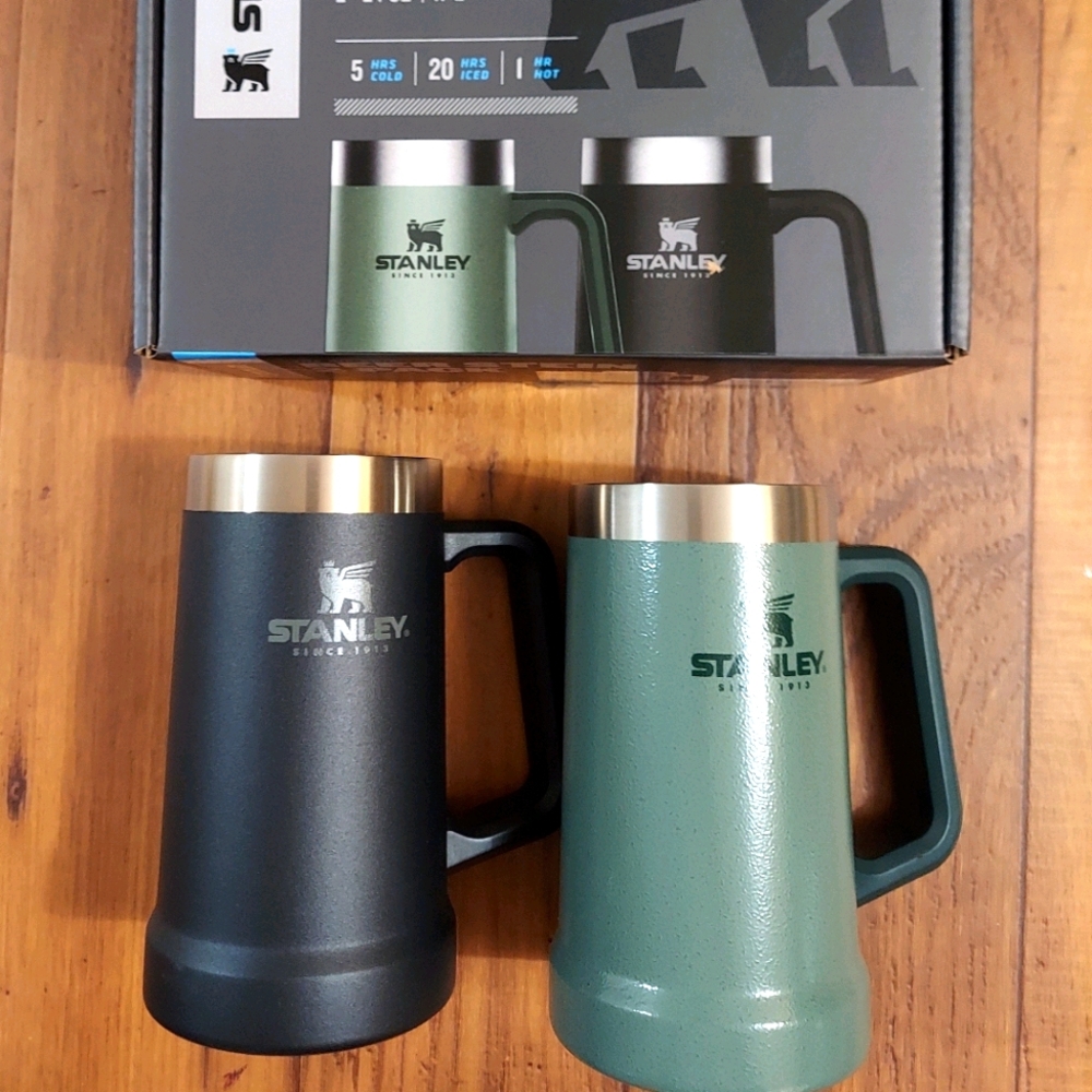 The Big Grip Beer Stein 2 Pack